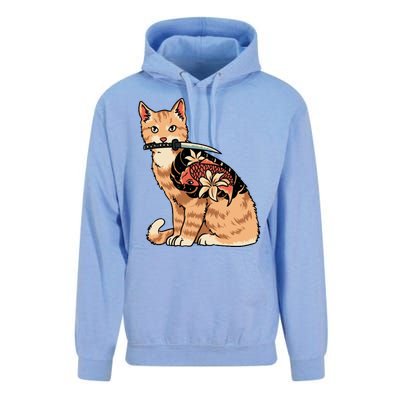 Catana Japanese Samurai Unisex Surf Hoodie