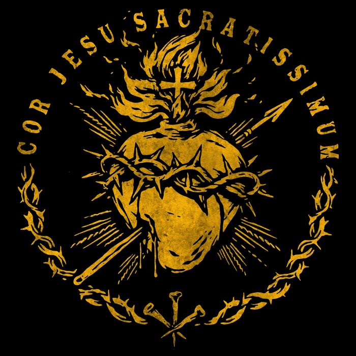 Cor Jesu Sacratissimum Sacred Heart Of Jesus Catholic Faith Toddler T-Shirt