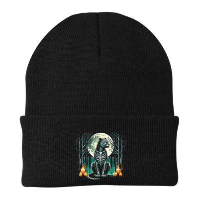 Cool Jaguar Skeleton Halloween Christmas Birthday Beanie