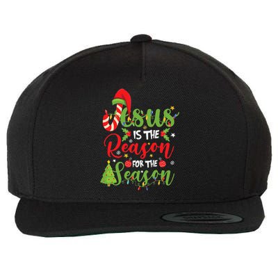 Christian Jesus The Reason Christmas Stocking Stuffer Gifts Wool Snapback Cap