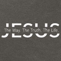 Christ Jesus The Way. The Truth. The Life Blessed Christians Cotton Canvas Backpack