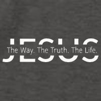 Christ Jesus The Way. The Truth. The Life Blessed Christians Vector Backpack