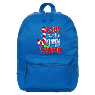 Christian Jesus The Reason Christmas Matching Family Funny Gift 16 in Basic Backpack