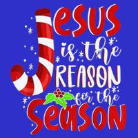 Christian Jesus The Reason Christmas Matching Family Funny Gift 16 in Basic Backpack