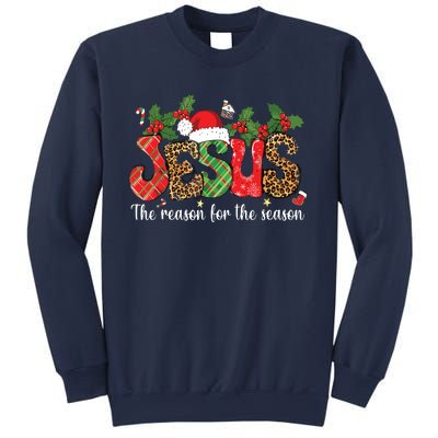 Christian Jesus The Reason Xmas Holiday Season Christmas Sweatshirt