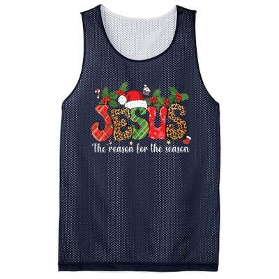 Christian Jesus The Reason Xmas Holiday Season Christmas Mesh Reversible Basketball Jersey Tank