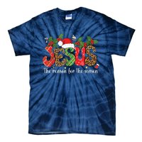 Christian Jesus The Reason Xmas Holiday Season Christmas Tie-Dye T-Shirt