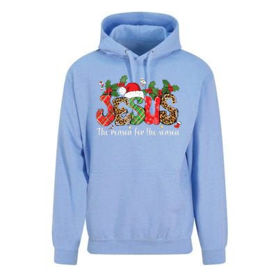 Christian Jesus The Reason Xmas Holiday Season Christmas Unisex Surf Hoodie