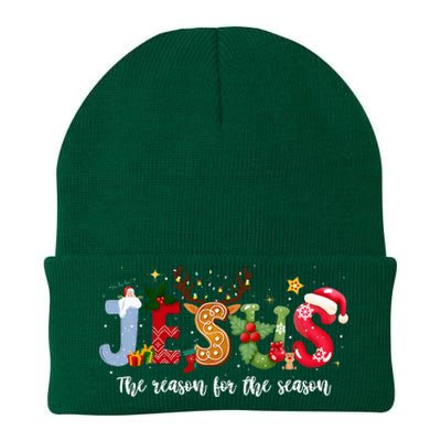 Christian Jesus The Reason Xmas Holiday Season Christmas Knit Cap Winter Beanie