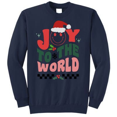 Christmas Joy To The World Tall Sweatshirt