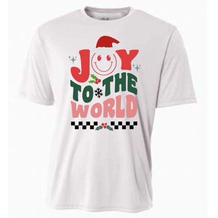 Christmas Joy To The World Cooling Performance Crew T-Shirt