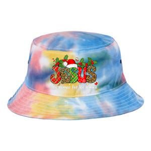 Christian Jesus The Reason Xmas Holiday Season Christmas Tie Dye Newport Bucket Hat