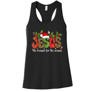 Christian Jesus The Reason Xmas Holiday Season Christmas Women's Racerback Tank