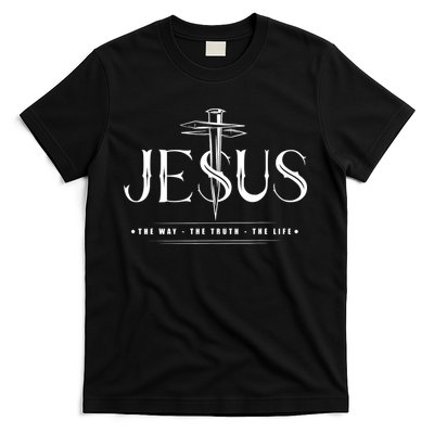 Christian Jesus The Way The Truth The Life John 146 T-Shirt