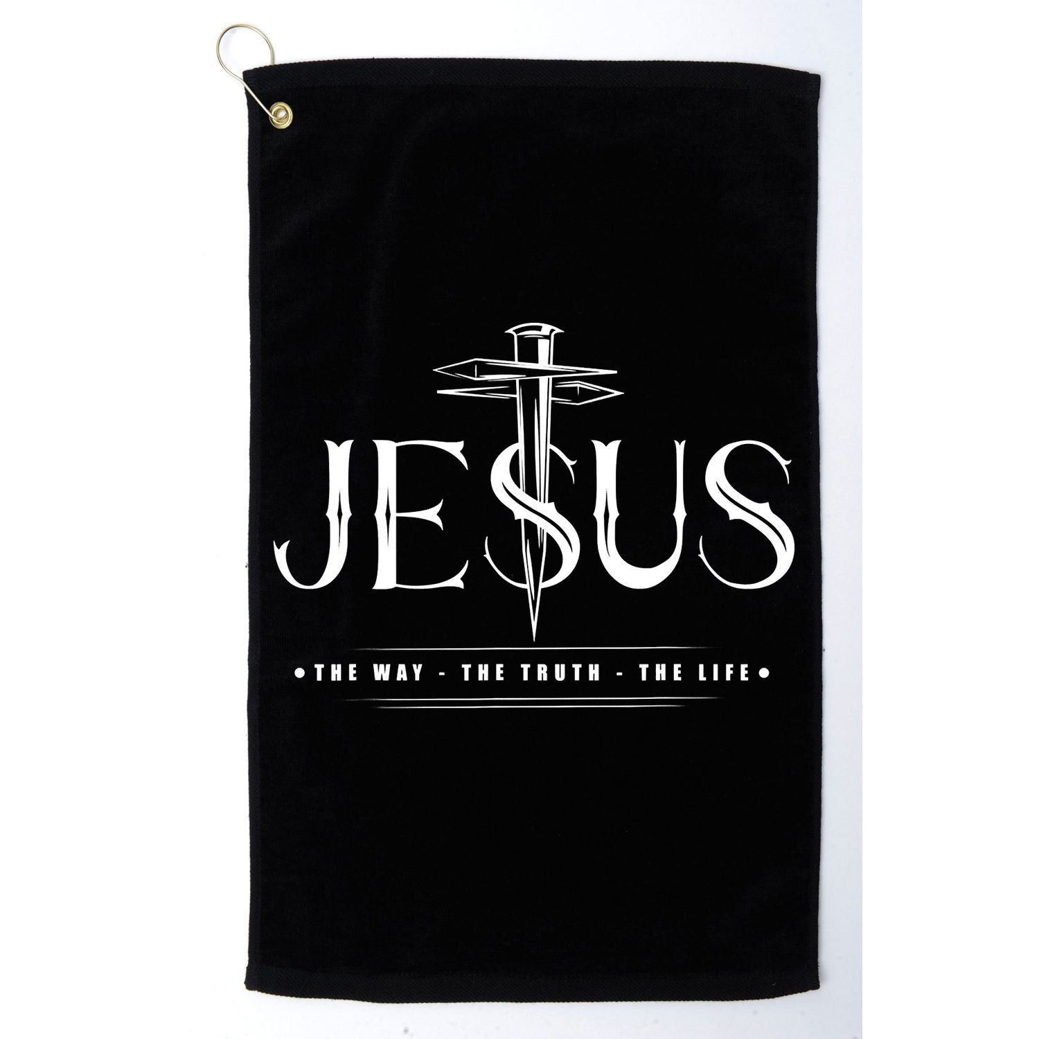 Christian Jesus The Way The Truth The Life John 146 Golf Towel
