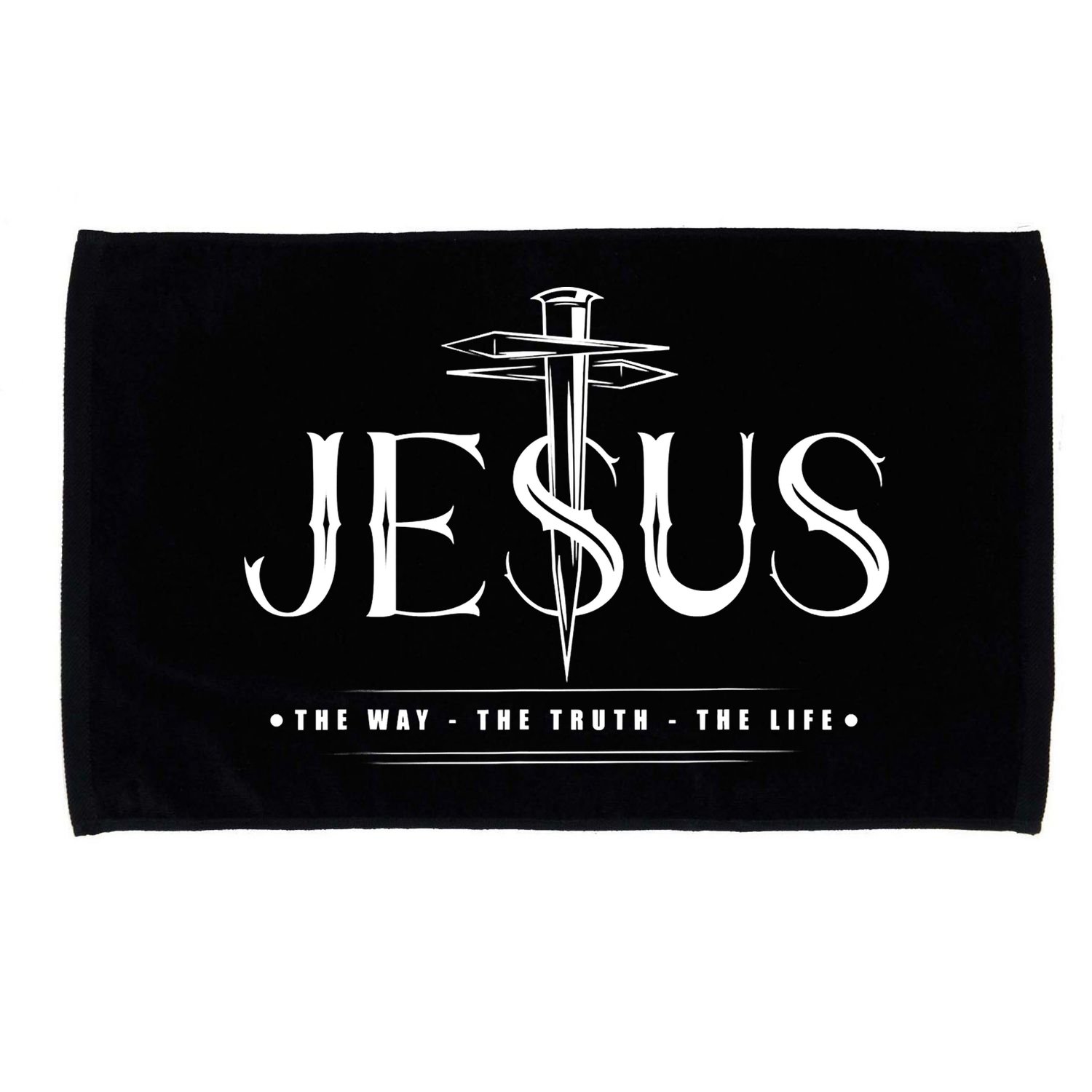 Christian Jesus The Way The Truth The Life John 146 Microfiber Hand Towel