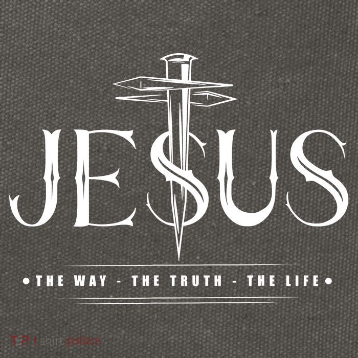 Christian Jesus The Way The Truth The Life John 146 Cotton Canvas Backpack