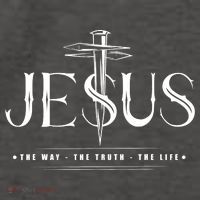 Christian Jesus The Way The Truth The Life John 146 Vector Backpack