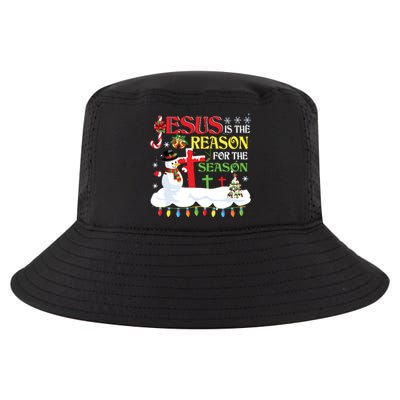 Christian Jesus The Reason Christmas Stocking Stuffer Gifts Cool Comfort Performance Bucket Hat