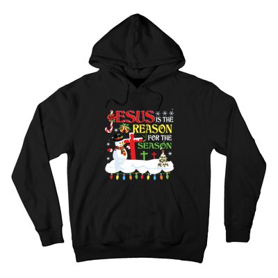 Christian Jesus The Reason Christmas Stocking Stuffer Gifts Hoodie