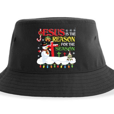 Christian Jesus The Reason Christmas Stocking Stuffer Gifts Sustainable Bucket Hat