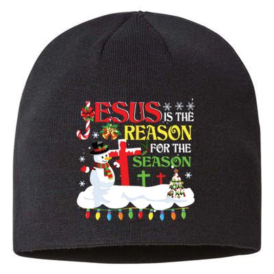 Christian Jesus The Reason Christmas Stocking Stuffer Gifts Sustainable Beanie