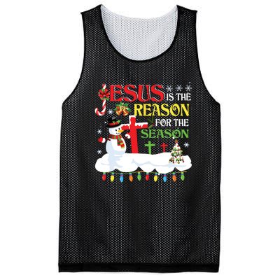 Christian Jesus The Reason Christmas Stocking Stuffer Gifts Mesh Reversible Basketball Jersey Tank