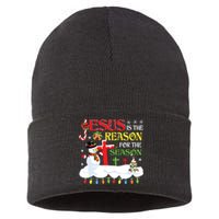 Christian Jesus The Reason Christmas Stocking Stuffer Gifts Sustainable Knit Beanie