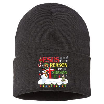 Christian Jesus The Reason Christmas Stocking Stuffer Gifts Sustainable Knit Beanie