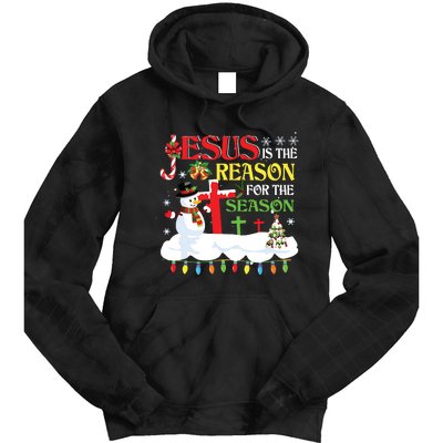 Christian Jesus The Reason Christmas Stocking Stuffer Gifts Tie Dye Hoodie