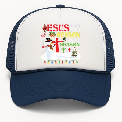 Christian Jesus The Reason Christmas Stocking Stuffer Gifts Trucker Hat