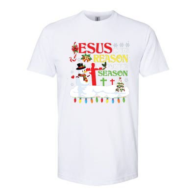 Christian Jesus The Reason Christmas Stocking Stuffer Gifts Softstyle CVC T-Shirt