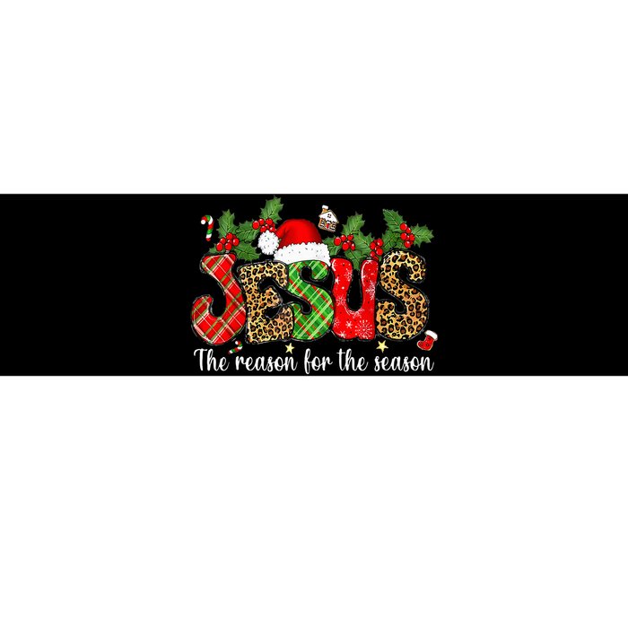 Christian Jesus The Reason Xmas Holiday Bumper Sticker