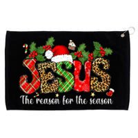 Christian Jesus The Reason Xmas Holiday Grommeted Golf Towel