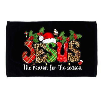 Christian Jesus The Reason Xmas Holiday Microfiber Hand Towel