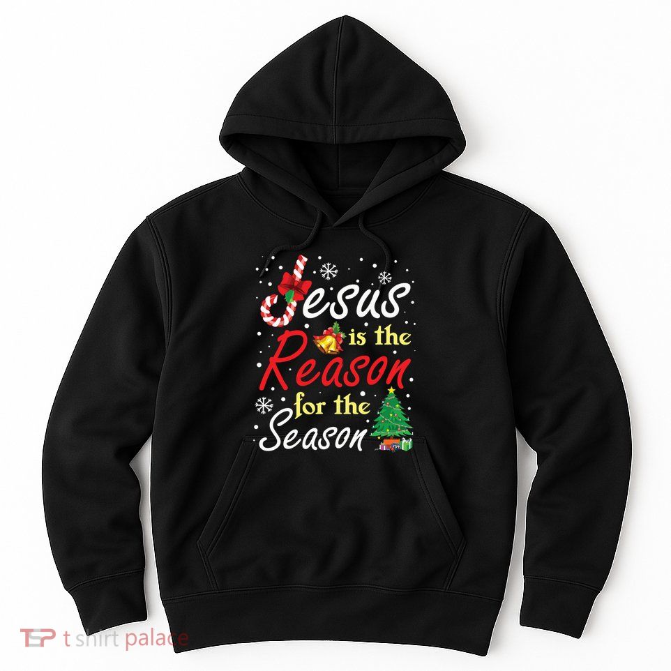 Christian Jesus The Reason Christmas Stocking Stuffer Gifts Hoodie