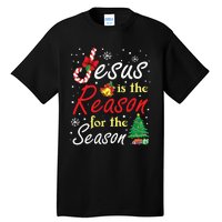 Christian Jesus The Reason Christmas Stocking Stuffer Gifts Tall T-Shirt