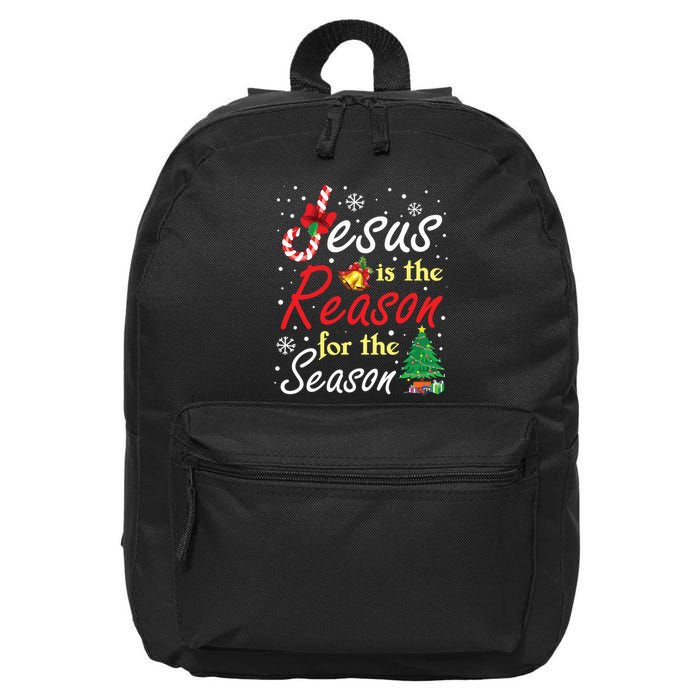 Christian Jesus The Reason Christmas Stocking Stuffer Gifts 16 in Basic Backpack