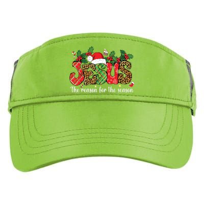 Christian Jesus The Reason Xmas Holiday Season Christmas Adult Drive Performance Visor