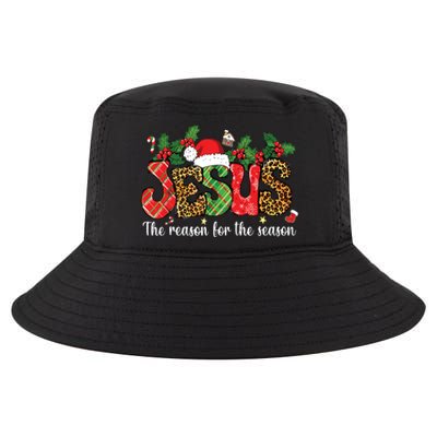 Christian Jesus The Reason Xmas Holiday Season Christmas Cool Comfort Performance Bucket Hat