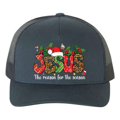 Christian Jesus The Reason Xmas Holiday Season Christmas Yupoong Adult 5-Panel Trucker Hat