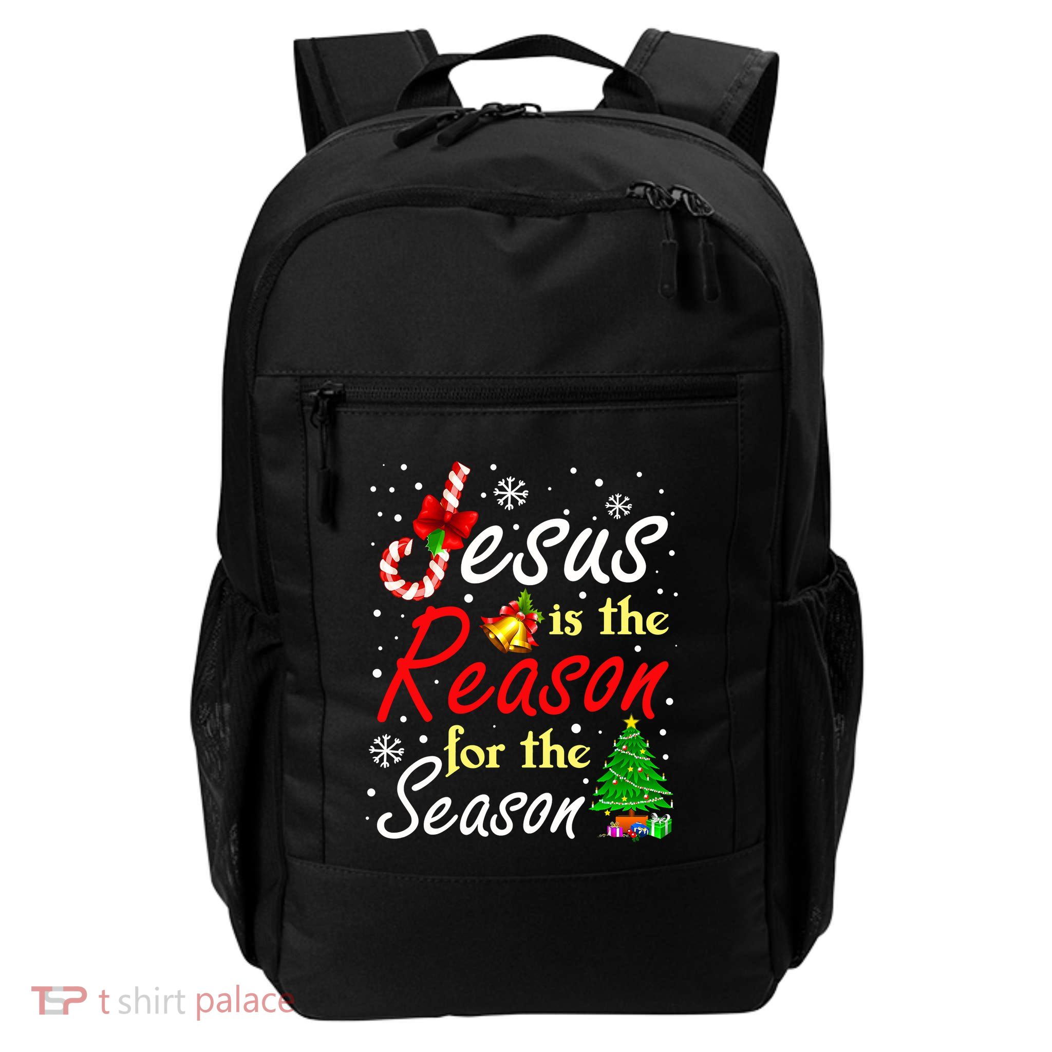 Christian Jesus The Reason Christmas Stocking Stuffer Backpack