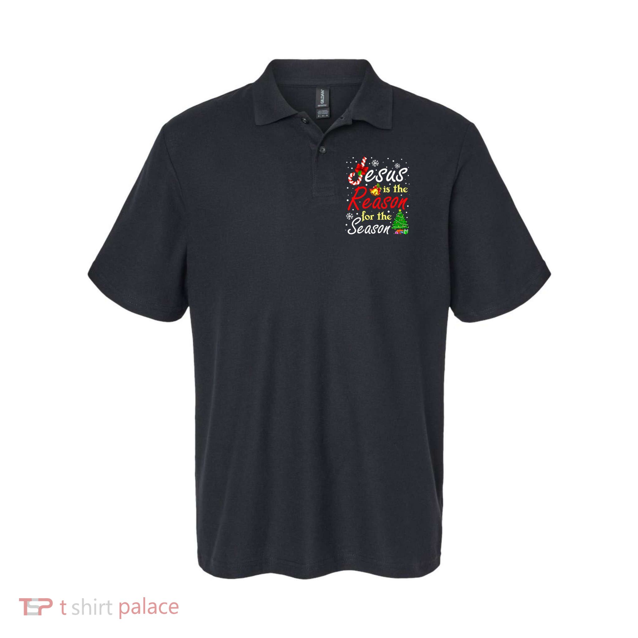 Christian Jesus The Reason Christmas Stocking Stuffer Polo