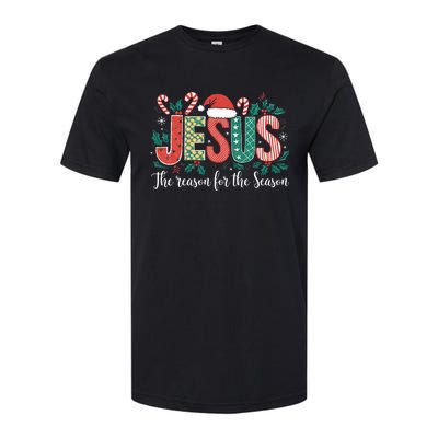 Christian Jesus The Reason Xmas Holiday Season Christmas Softstyle CVC T-Shirt