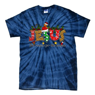 Christian Jesus The Reason Xmas Holiday Season Christmas Tie-Dye T-Shirt