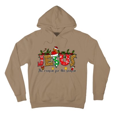 Christian Jesus The Reason Xmas Holiday Season Christmas Hoodie