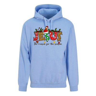 Christian Jesus The Reason Xmas Holiday Season Christmas Unisex Surf Hoodie