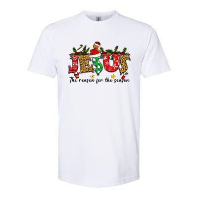 Christian Jesus The Reason Xmas Holiday Season Christmas Softstyle CVC T-Shirt