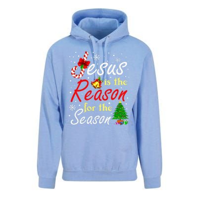 Christian Jesus The Reason Christmas Stocking Stuffer Gifts  Unisex Surf Hoodie