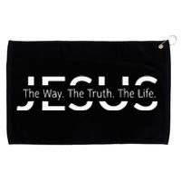 Christ Jesus The Way The Truth The Life Blessed Christians Grommeted Golf Towel